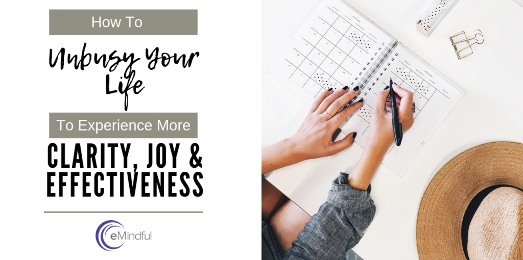 feel more joy and clarity | emindful.com